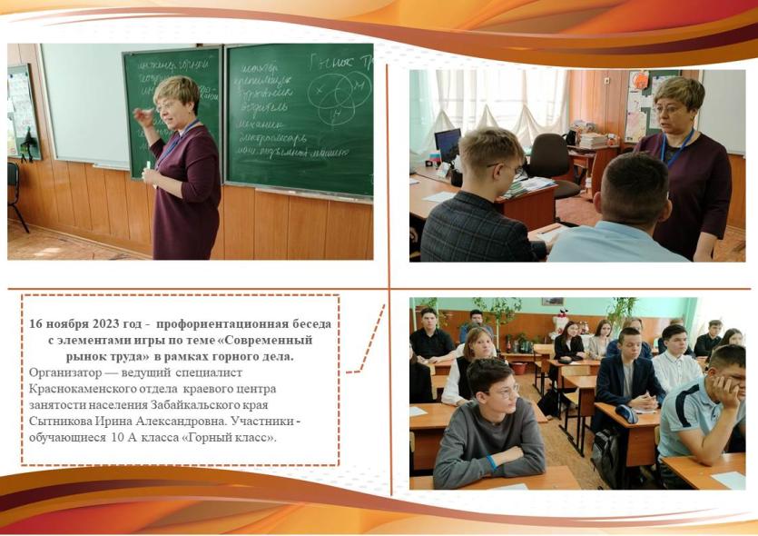 Мероприятия "Горных классов".